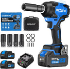 Azzuno 1/2" Brushless Cordless Impact Wrench 737 Ft-lbs High Torque with 2x4.0Ah Batteries