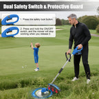 AZZUNO 21V Brushless Weed Wacker, 12" Cordless Trimmer